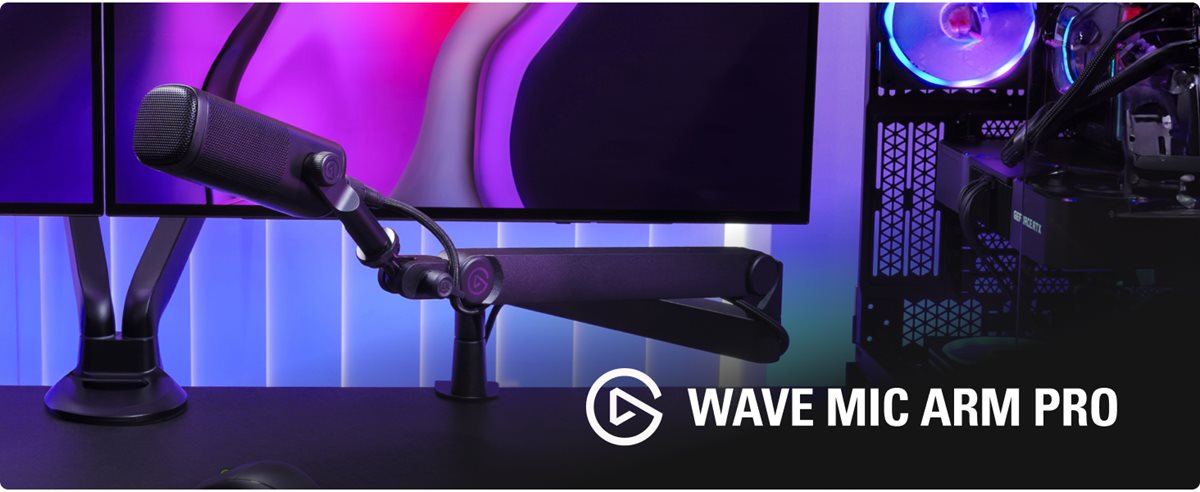 WAVE MIC ARM PRO - Black