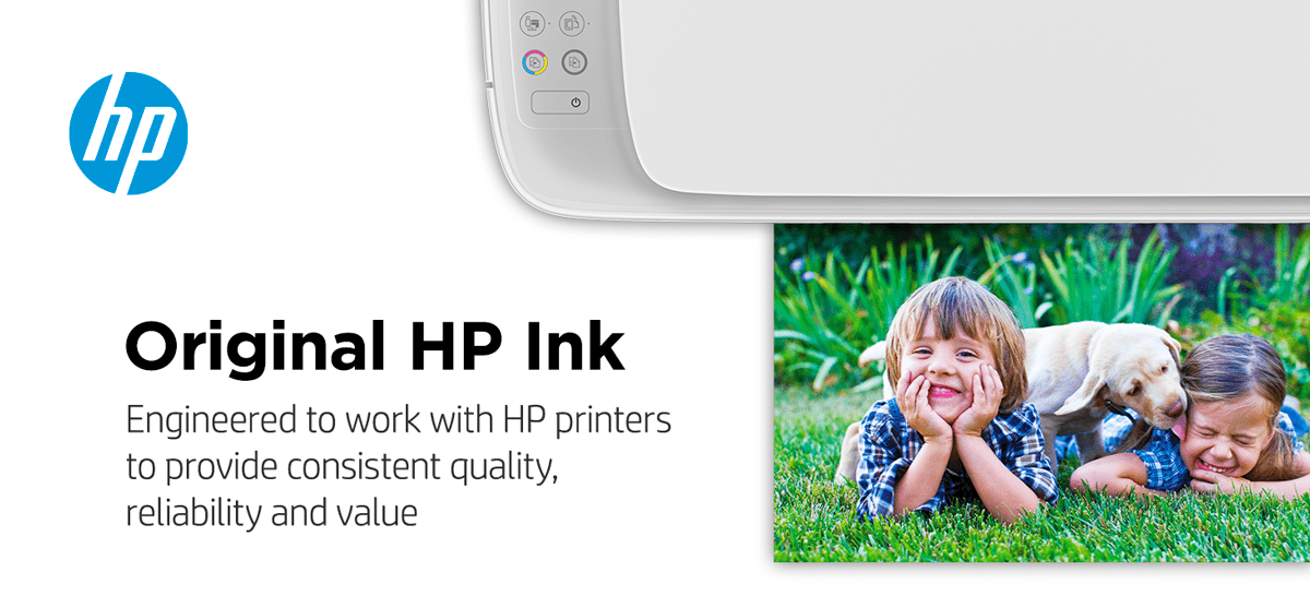 Original HP Ink: Engineered to work with HP printers to provide consistent quality, reliability and value