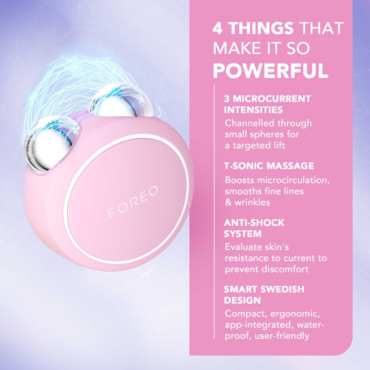 FOREO BEAR Mini Pearl Pink - Walmart.com