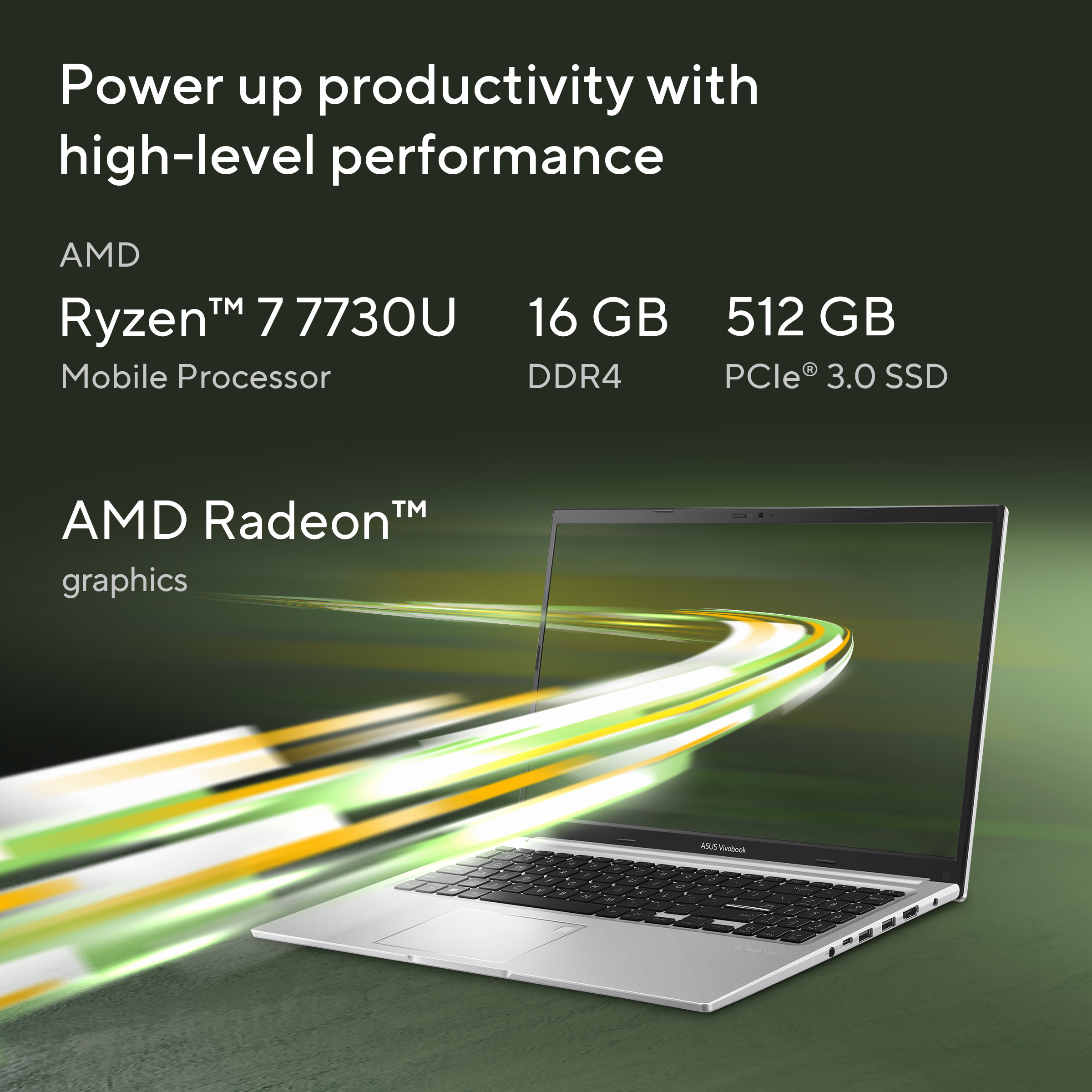 ASUS Vivobook 15 Ryzen 7 16GB 1TB