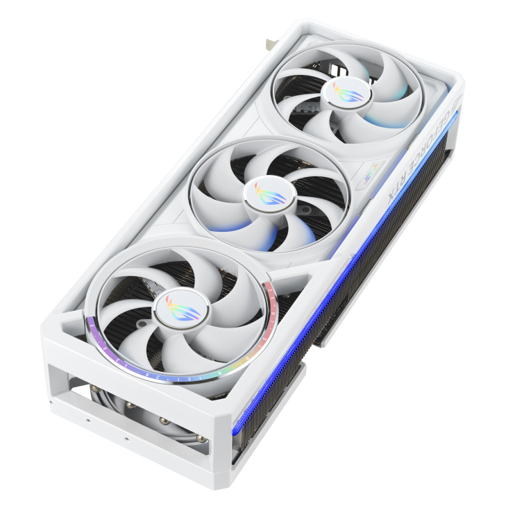 Folie {0} von {1}, Vergrößern, ROG Astral GeForce RTX™ 5080 16GB GDDR7 WHITE OC Edition