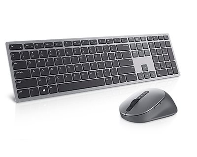 Dell Premier-Mehrgeräte-Wireless-Tastatur und -Maus - KM7321W - UK (QWERTY)