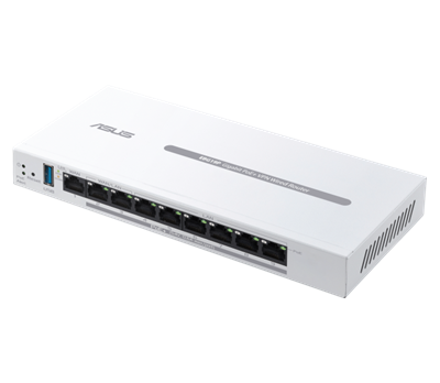 Gigabit PoE+ VPN wired router, 8 PoE+ ports, 123 W, Up to 3 WAN ethernet ports + 1 USB WAN, Perfect for APs, Commercial-grade network security, Easy centralized management ExpertWiFi app