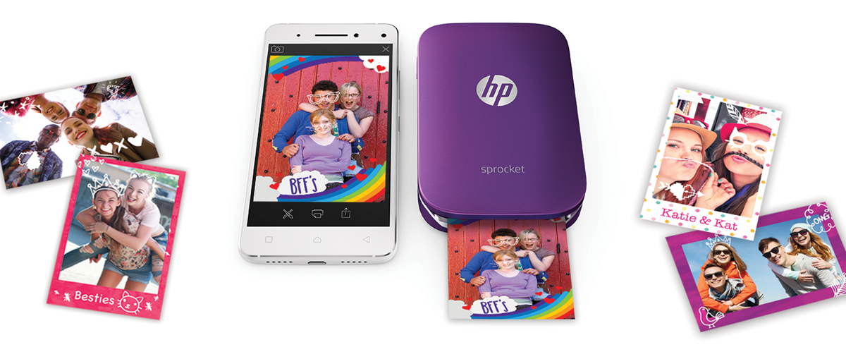 HP Sprocket - Purple