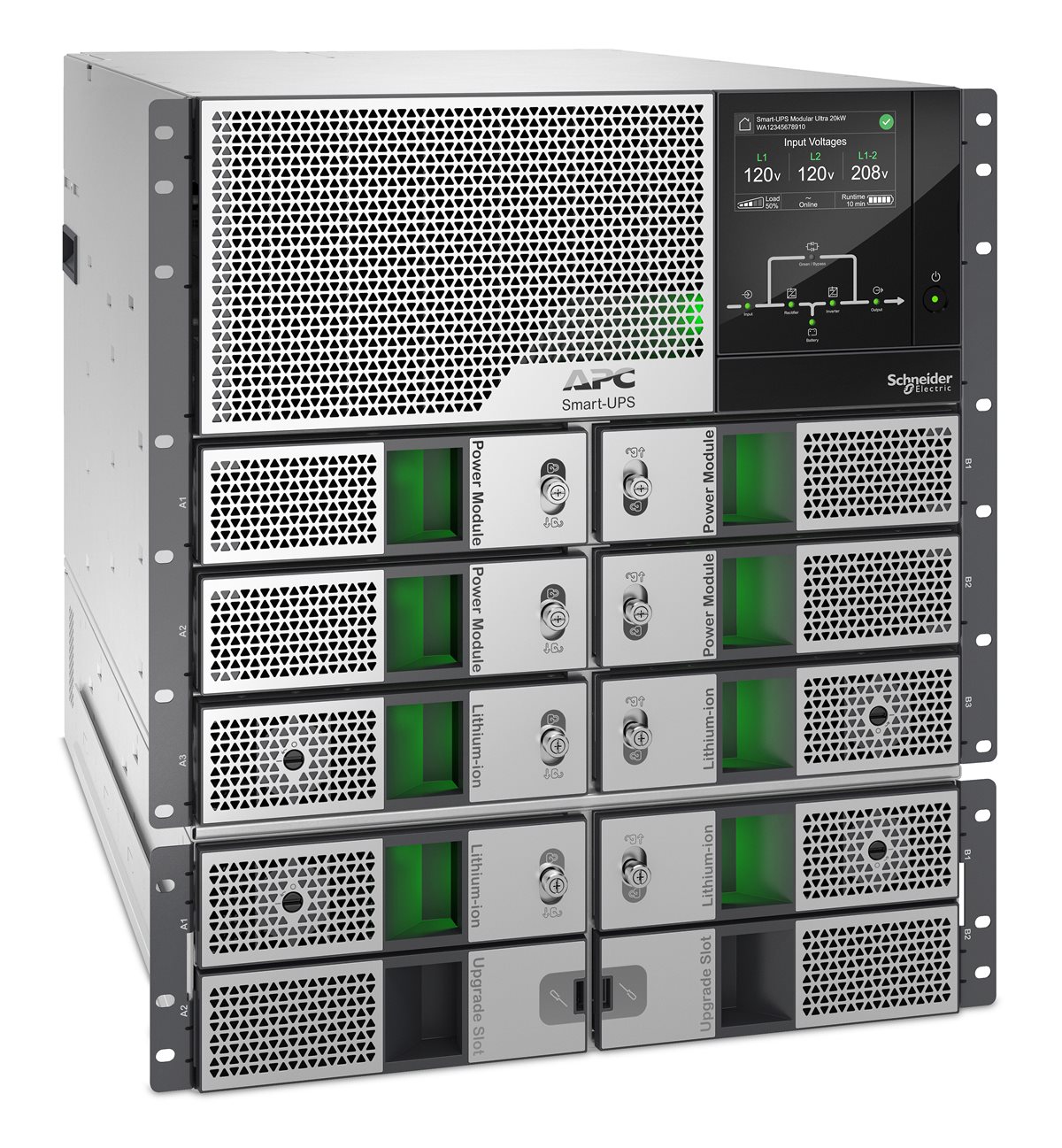 APC Smart-UPS Modular Ultra - UPS - on-line, scalable, n+1 redundant ...