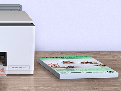 Includes 100 sheets of HP photo paper