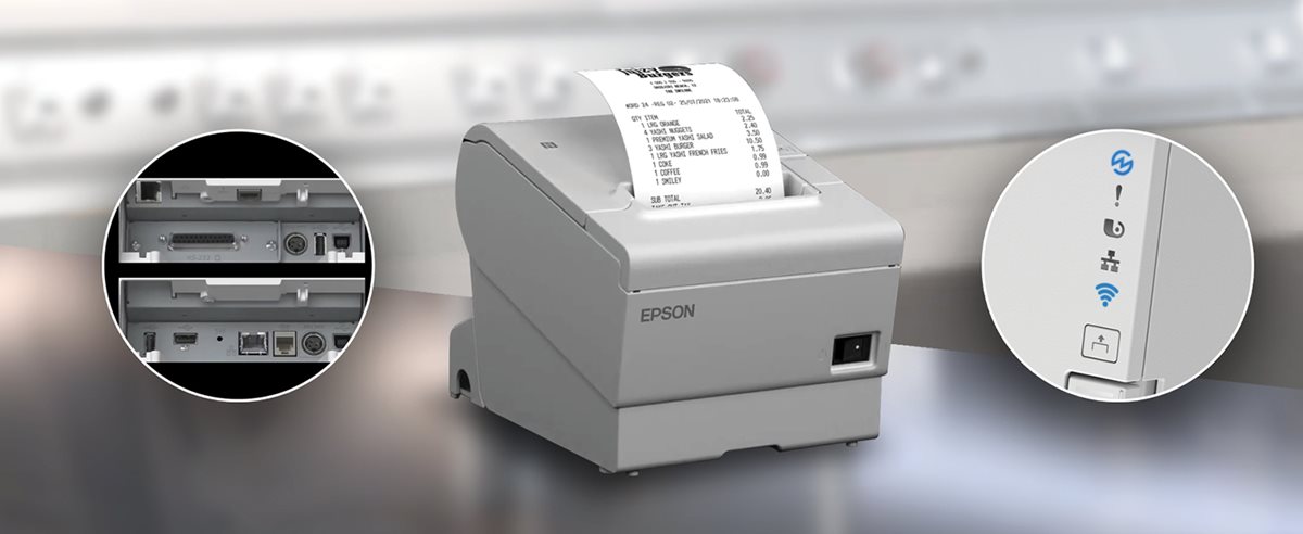 OmniLink TM-T88VII Thermal Receipt Printer