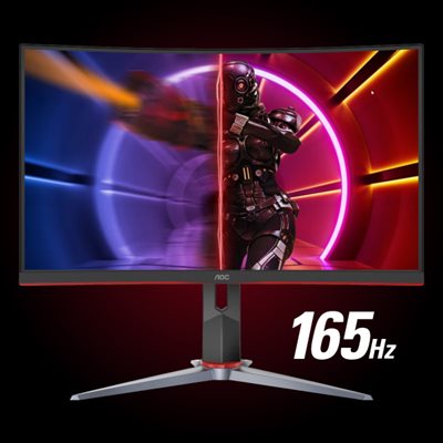 Refurbished: AOC C24G2-B 23.8