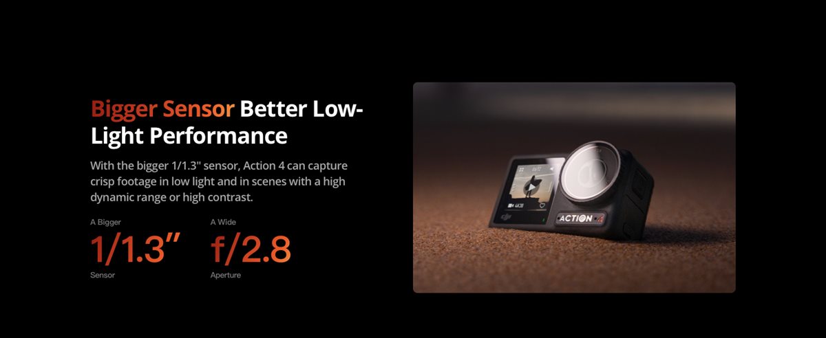 Bigger Sensor Better Low- Light Performance