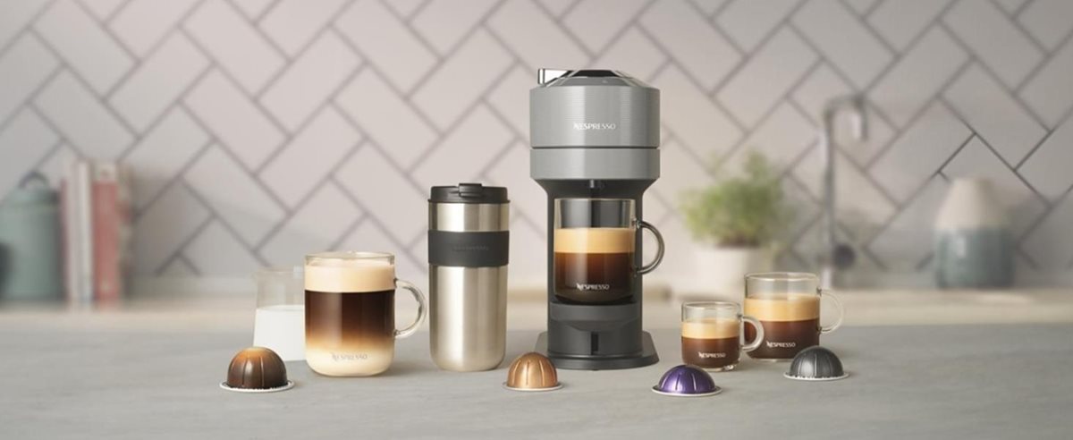 Buy Nespresso Vertuo Next Pod Coffee Machine by Magimix – Grey