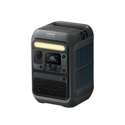 Anker SOLIX C300 Portable Power Station, Outdoor 288Wh LiFePO4 Battery, 300W (600W Surge) Solar Generator, 140W Two-Way Fast Charging, For Camping, Traveling, and Emergencies