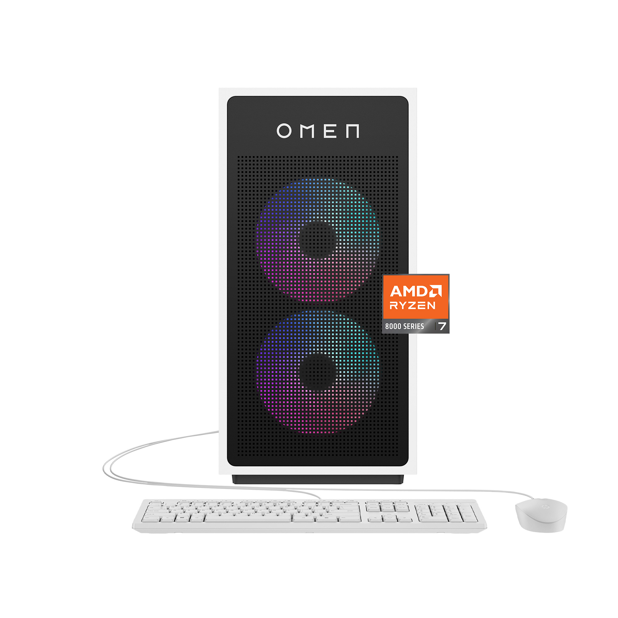 HP OMEN - 35L Gaming Desktop - AMD Ryzen 7 8700F 2024 - 32GB DDR5