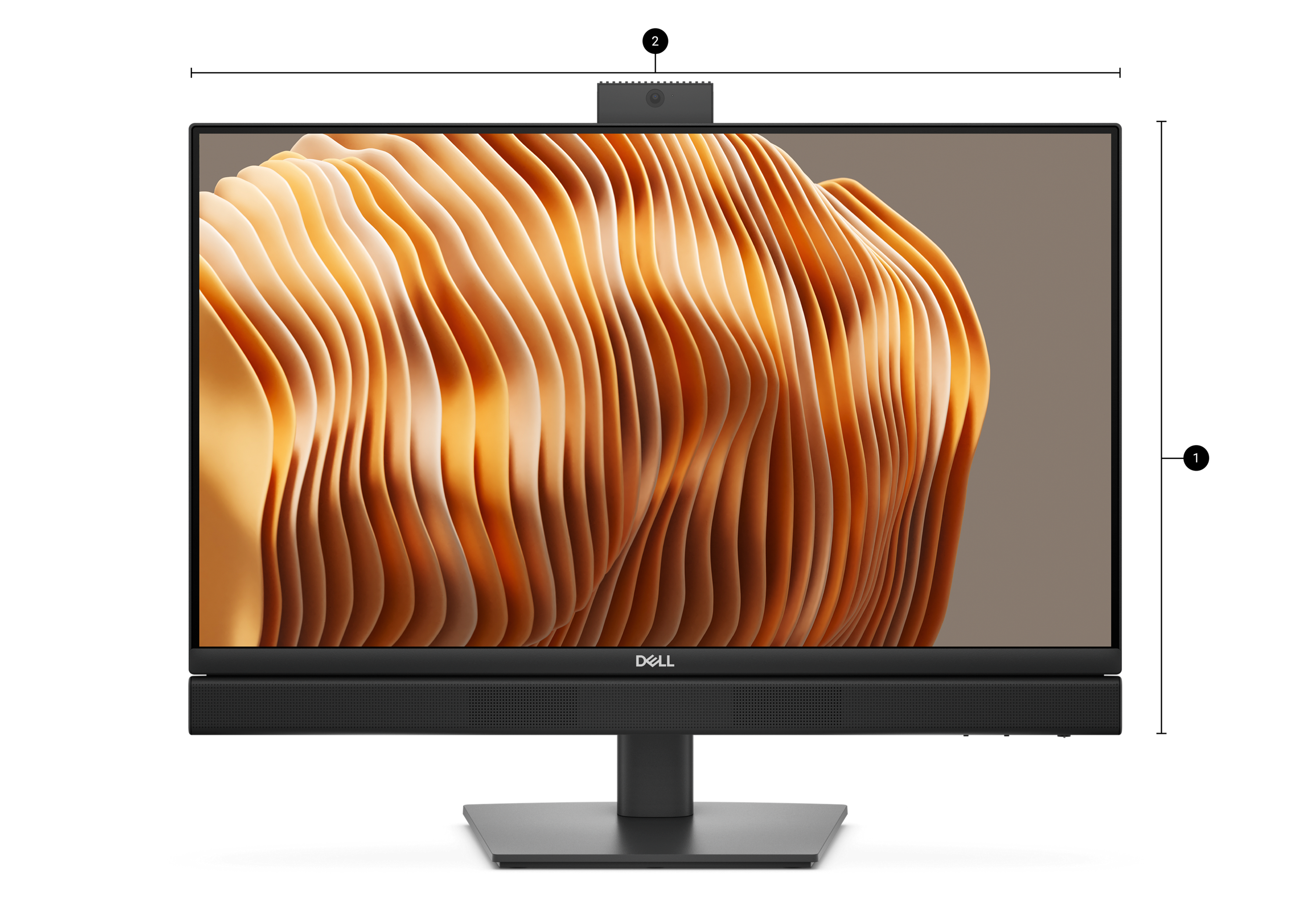 Dell Pro 24 All-in-One QC24250 - all-in-one - Core Ultra 5 245 3.5