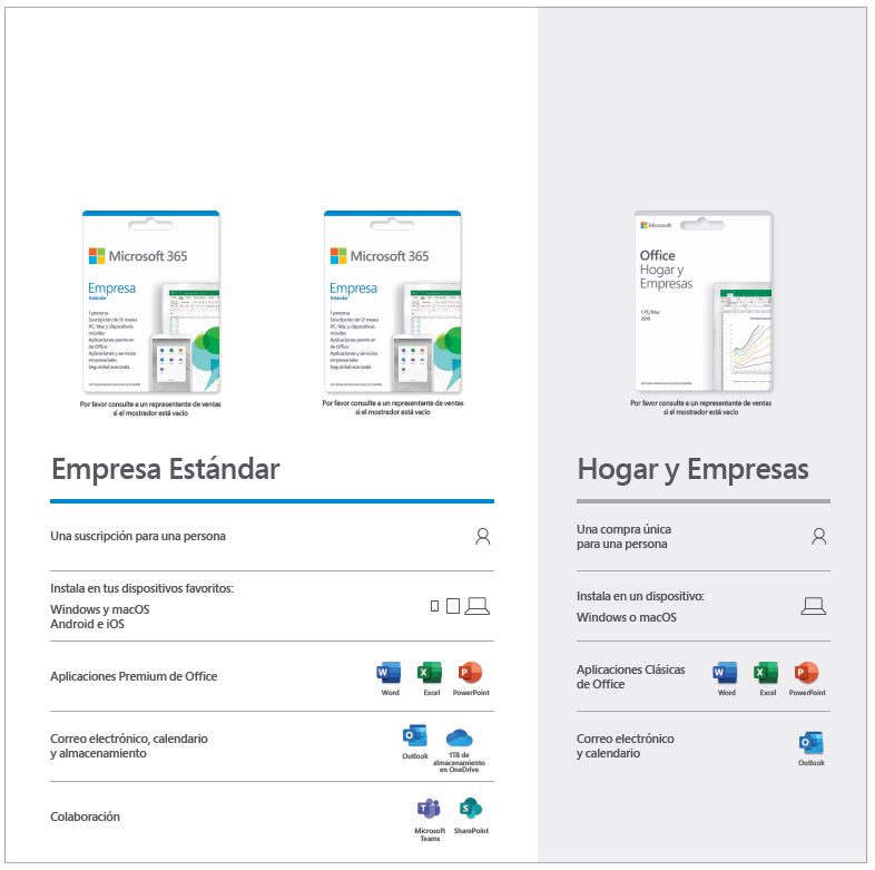 Microsoft Office Hogar y Empresas 2019 1 PC Español T5D-03260 