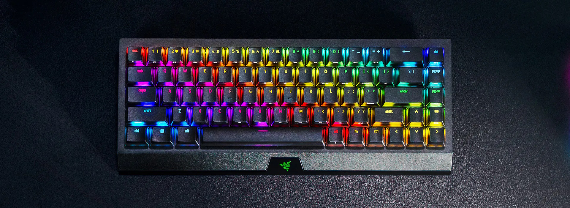 Razer BlackWidow V4 Mini 65% HyperSpeed Wireless Mechanical Orange