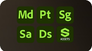 Adobe Substance 3D Designer logo