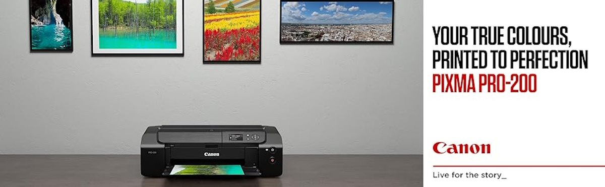 YOUR TRUE COLOURS, PRINTED TO PERFECTION. PIXMA PRO-200