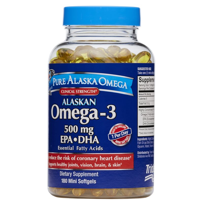360 degree images of the Pure Alaska Omega Clinical Strength Alaskan Omega-3 dietary supplement product bottle 3