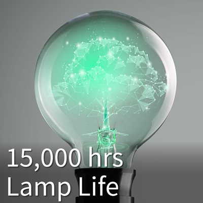 Udvidet levetid i lyskilden