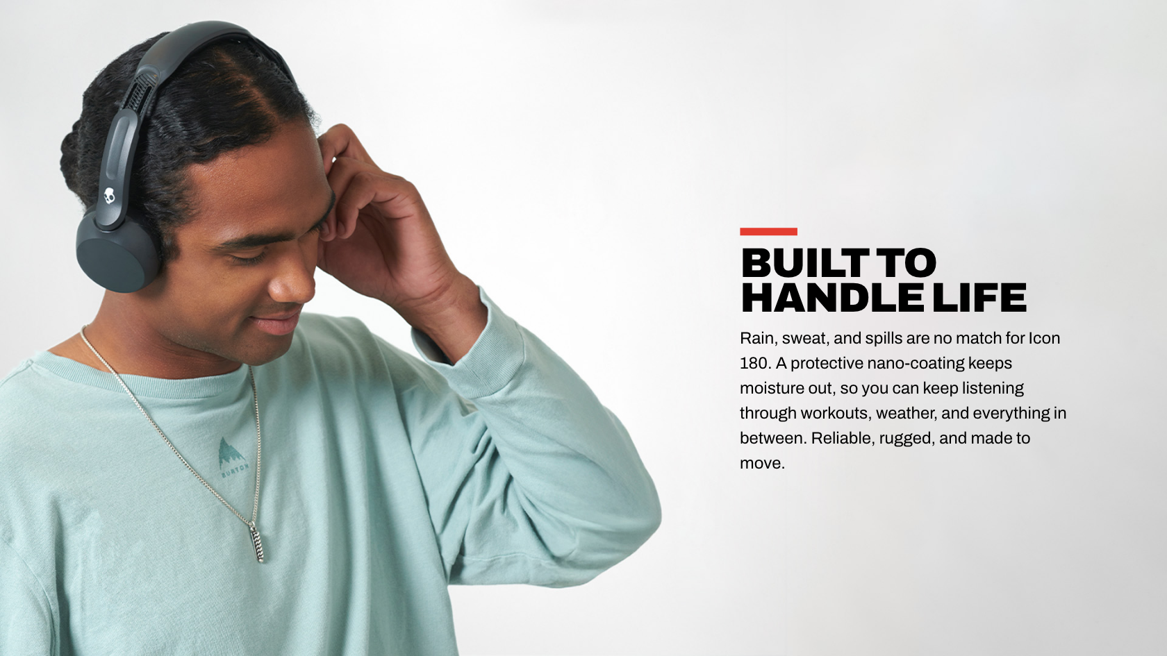 Skullcandy - Icon 180 Siyah Kulak Üstü Bluetooth Kulaklık - Siyah