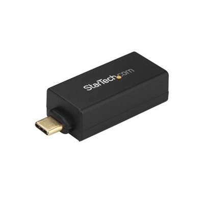 Connect to a Gigabit Ethernet network through your computer’s USB-C port