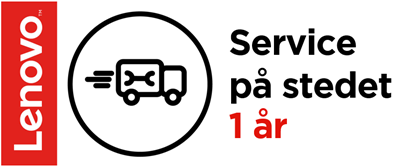 Inkluderer 1 År Service på stedet