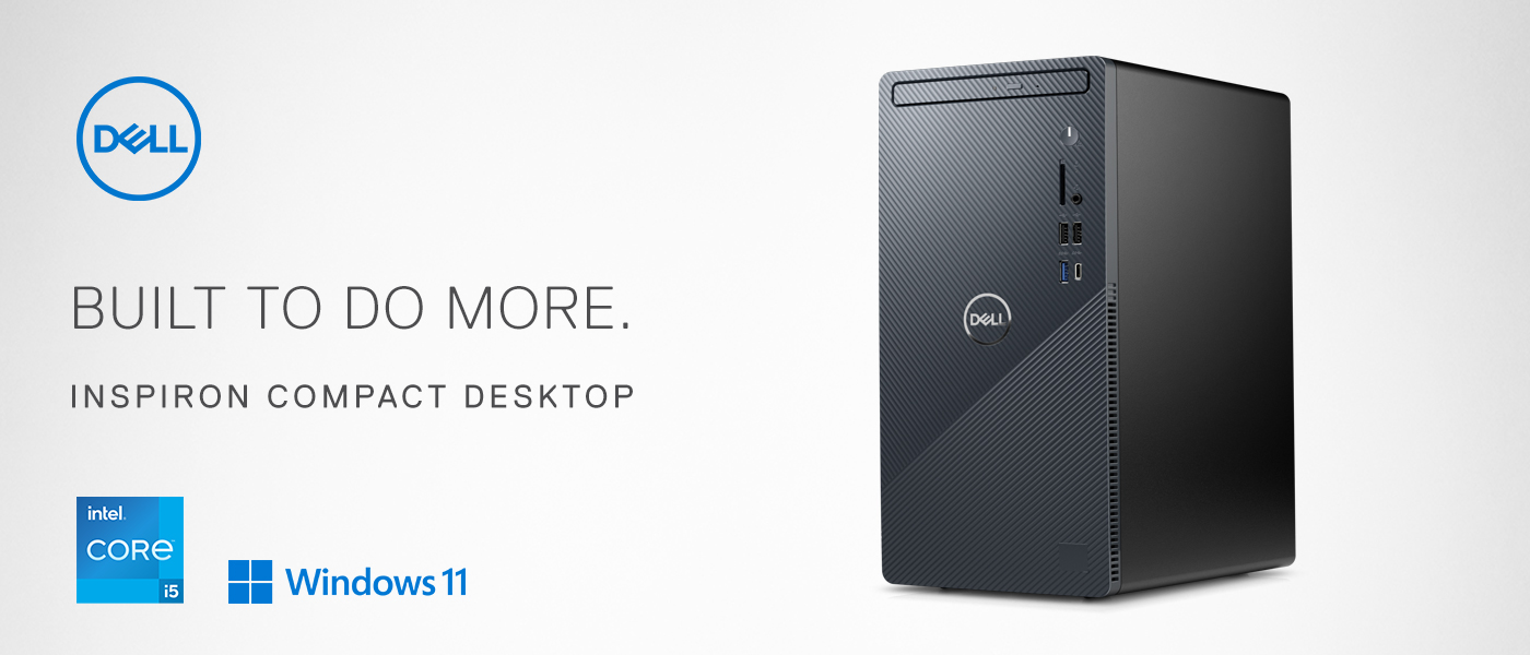 Dell Inspiron Desktop - 12th Gen Intel Core i5-12400 - Windows 11