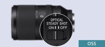 Optical SteadyShot™ image stabilization