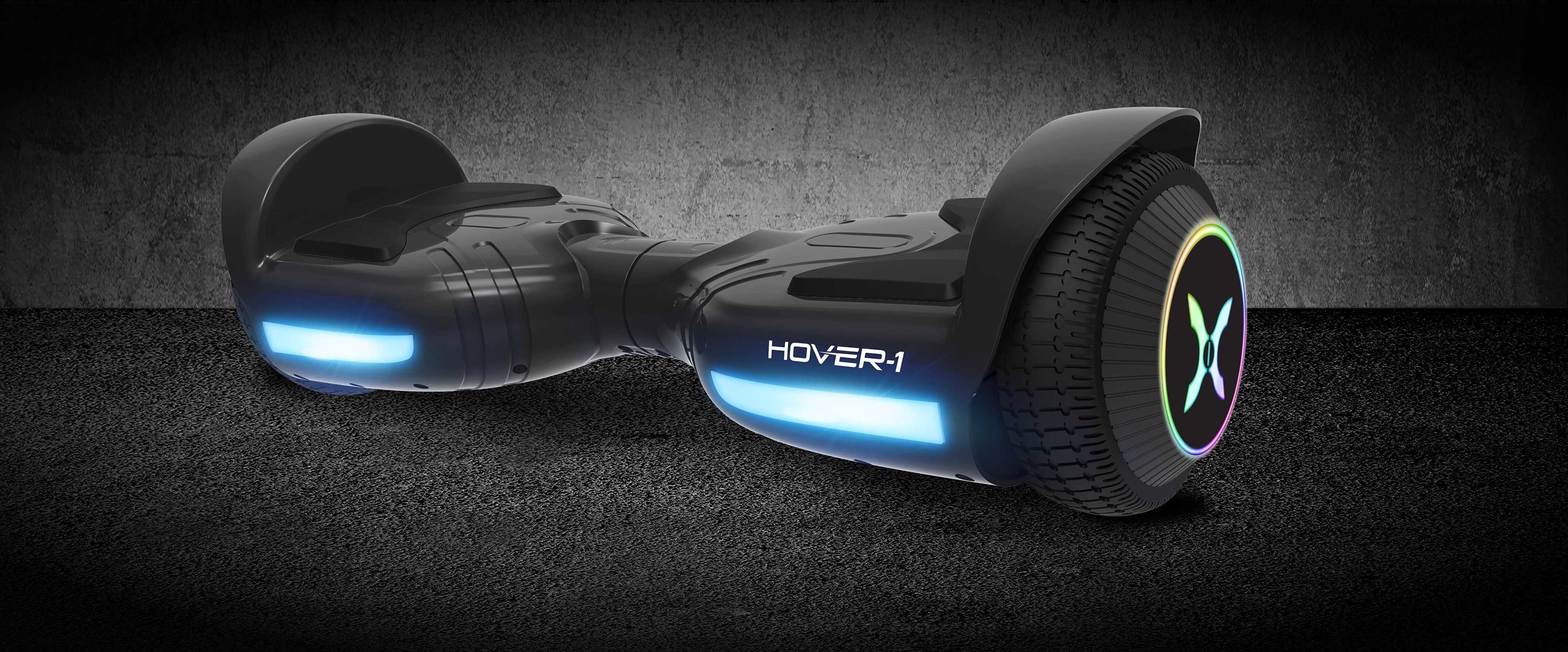 Buy Hover 1 Rival Black Hoverboard with LED Wheels Hoverboards