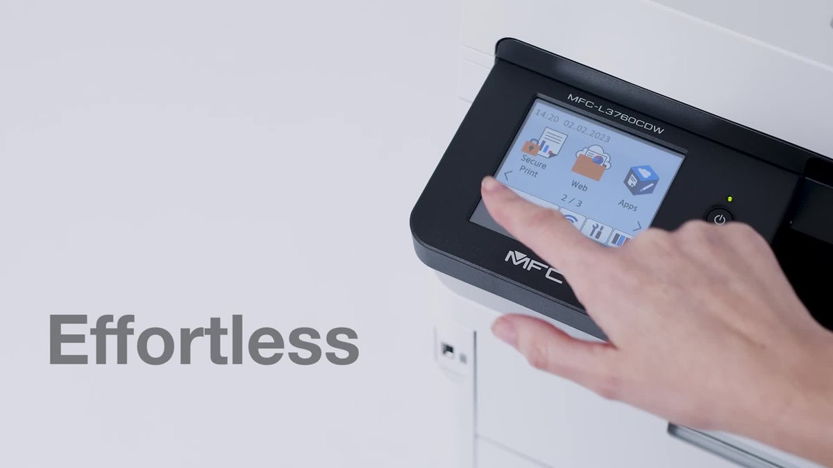 Brother MFC-L3760CDW product tour
