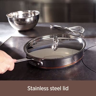 Legend Stainless Steel 5-Ply Copper Core 14-Piece Cookware Set