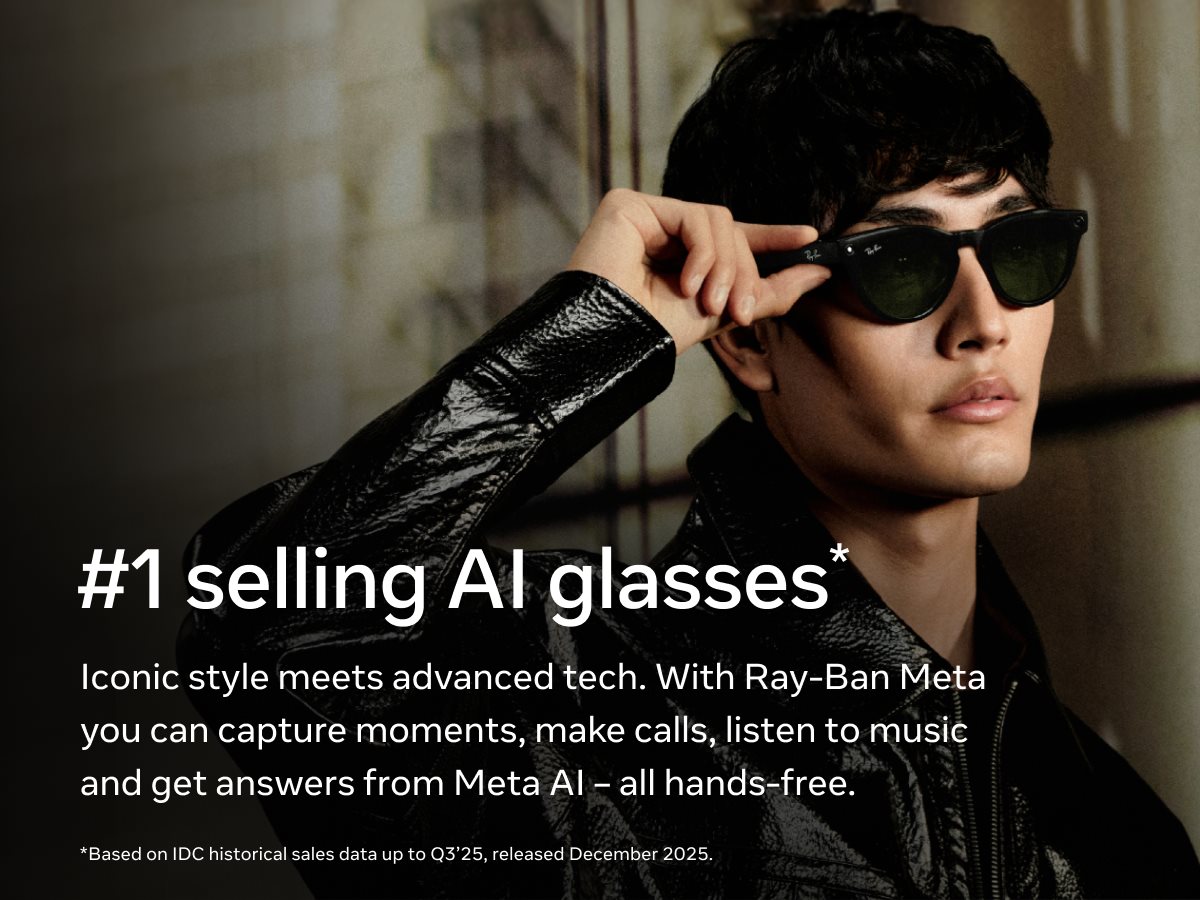 #1 selling AI glasses