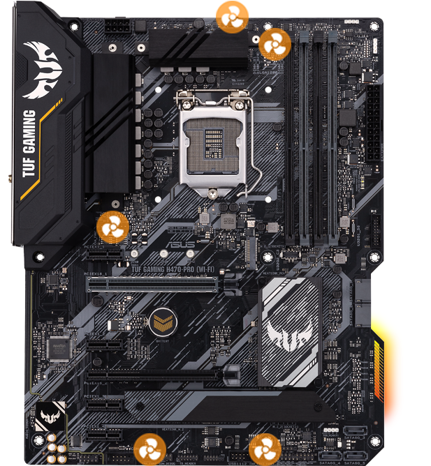 CPU ASUS TUF GAMING H470-PRO + i5-10400 TUF GAMING H470-PRO｜Motherboards｜ASUS Baltics
