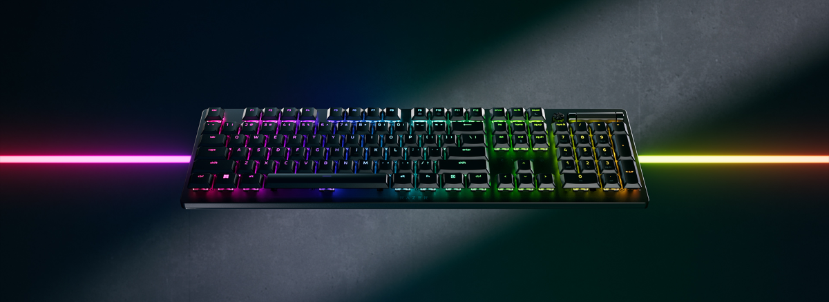 【極美品】Razer DeathStalker V2 Pro TKL リニア Razer DeathStalker V2 Pro TKL Wireless Optical Linear Switch