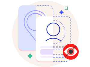 Illustration of personal info