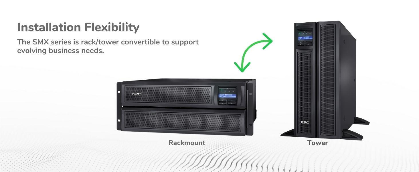 APC Smart-UPS X 3000 Rack/Tower LCD - UPS - 2700 Watt - 3000 VA - SMX3000LV : APC Smart-UPS X 3000 Rack⁄Tower LCD - UPS - 2700 Watt