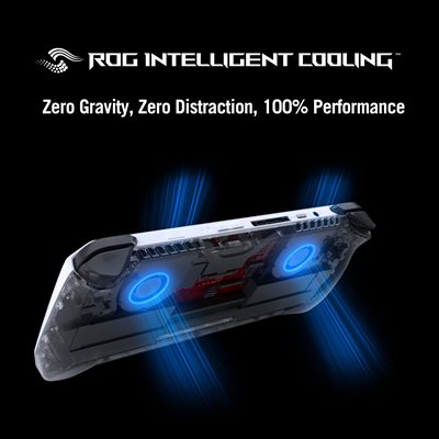 ROG Intelligent Cooling Zero Gravity Zero Distraction 100 Performance