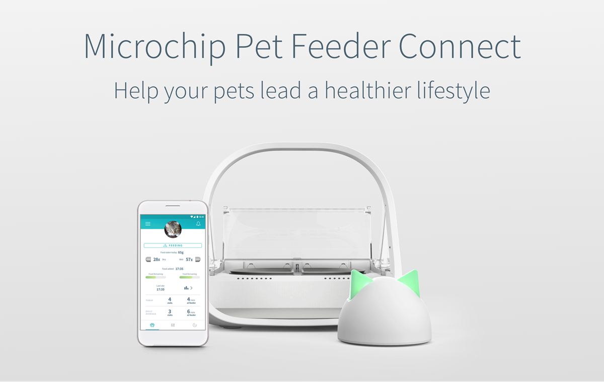 Microchip pet best sale feeder connect