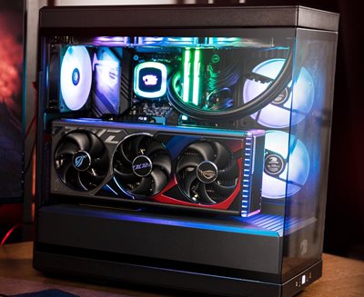 Exclusively Vertically GPU Mounted