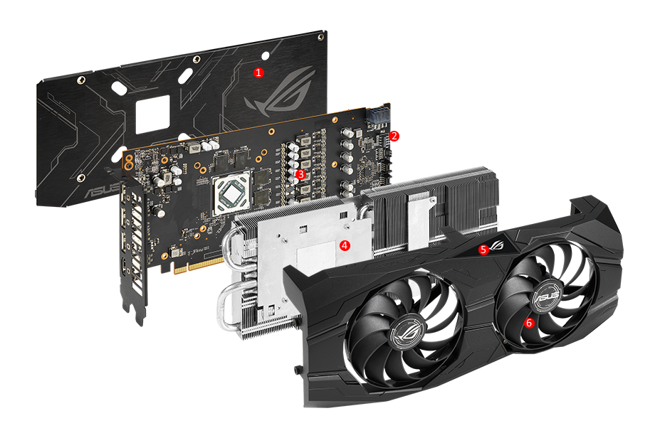 Buy ROG STRIX RX5500XT O8G GAMING Graphics Cards Graphics