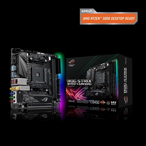 ASUS ROG STRIX B450-I GAMING AM4 Mini ITX AMD Motherboard - Newegg.com