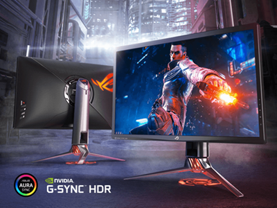 Muestras de pantallas Nvidia G-sync HDR