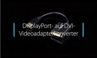 folie 1 von 4, vergrößern, startech.com displayport® auf dvi adapter - dp (st) zu dvi (bu) video-konverter