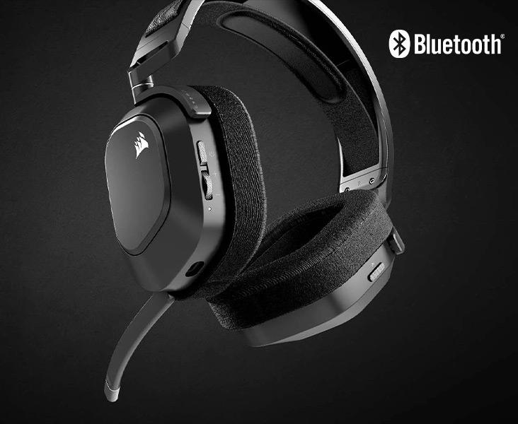 CORSAIR HS80 MAX Wireless Gaming Headset for PC, PS5, PS4 Steel