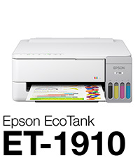EcoTank ET-1910 Wireless Color Single-Function Supertank Printer