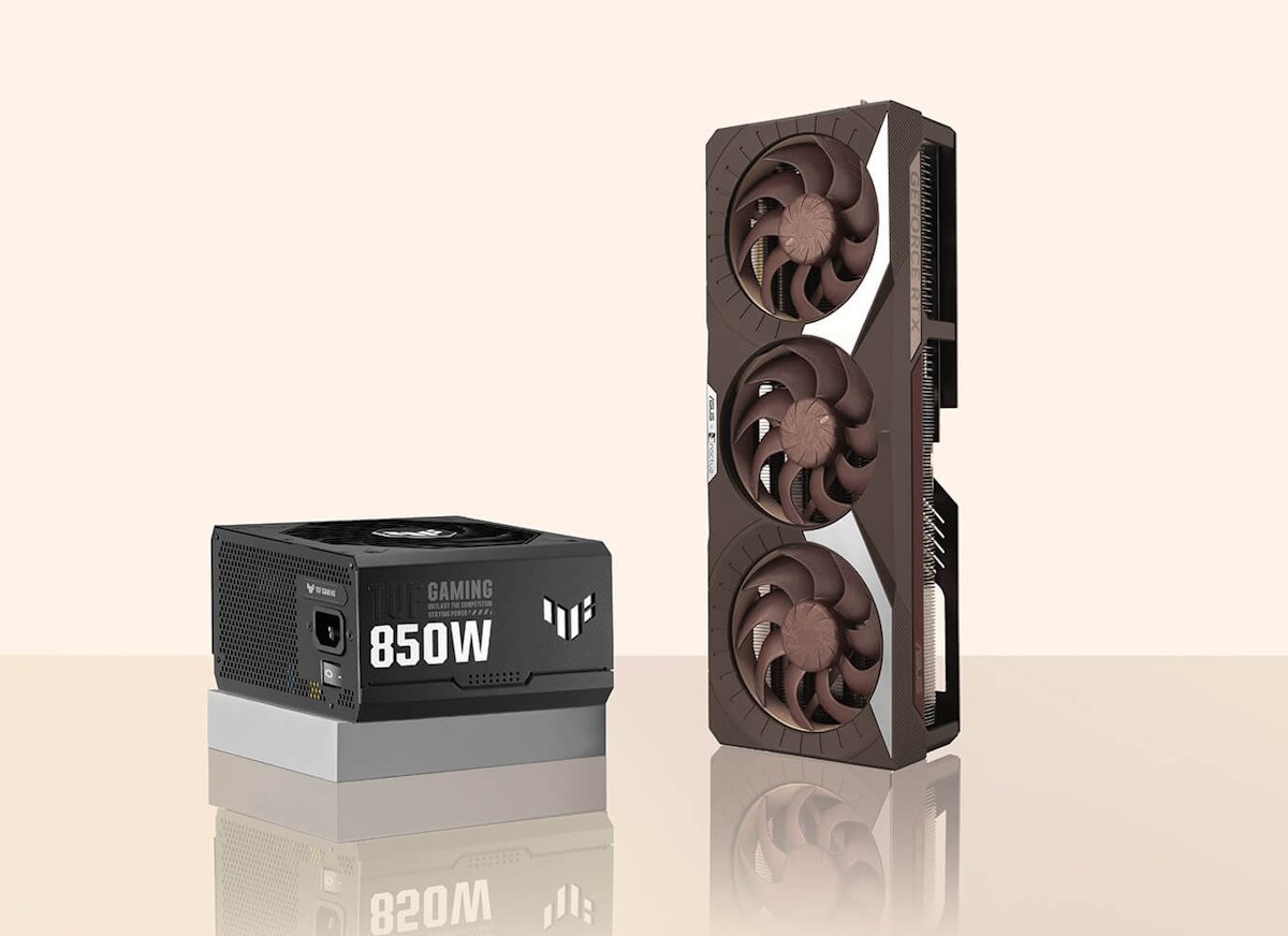 Prime graphics card with ROG Strix Platinum PSU