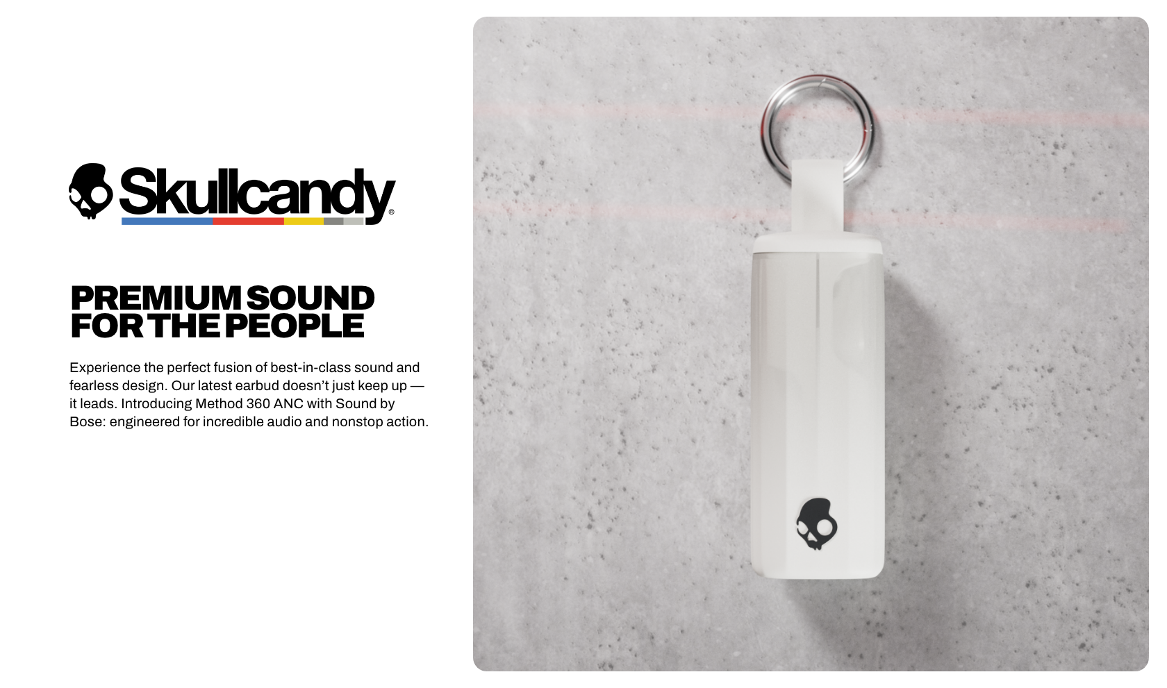 Buy Skullcandy Method 360 ANC In-Ear True Wireless Earbuds White