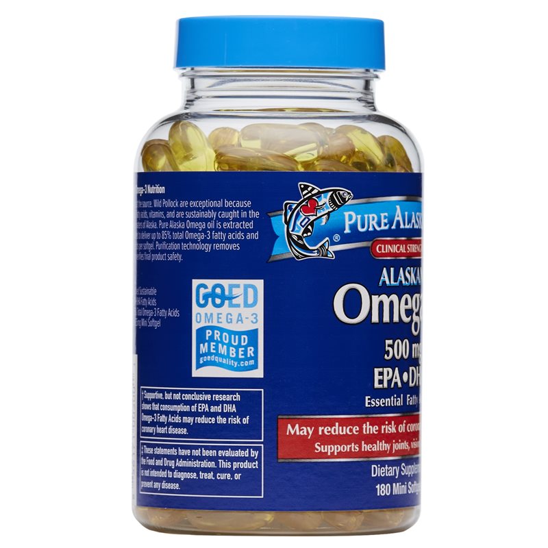 360 degree images of the Pure Alaska Omega Clinical Strength Alaskan Omega-3 dietary supplement product bottle 21