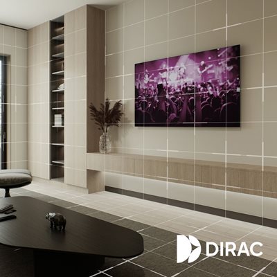 PERFECTLY CALIBRATED TO YOUR SPACE WITH DIRAC LIVE 