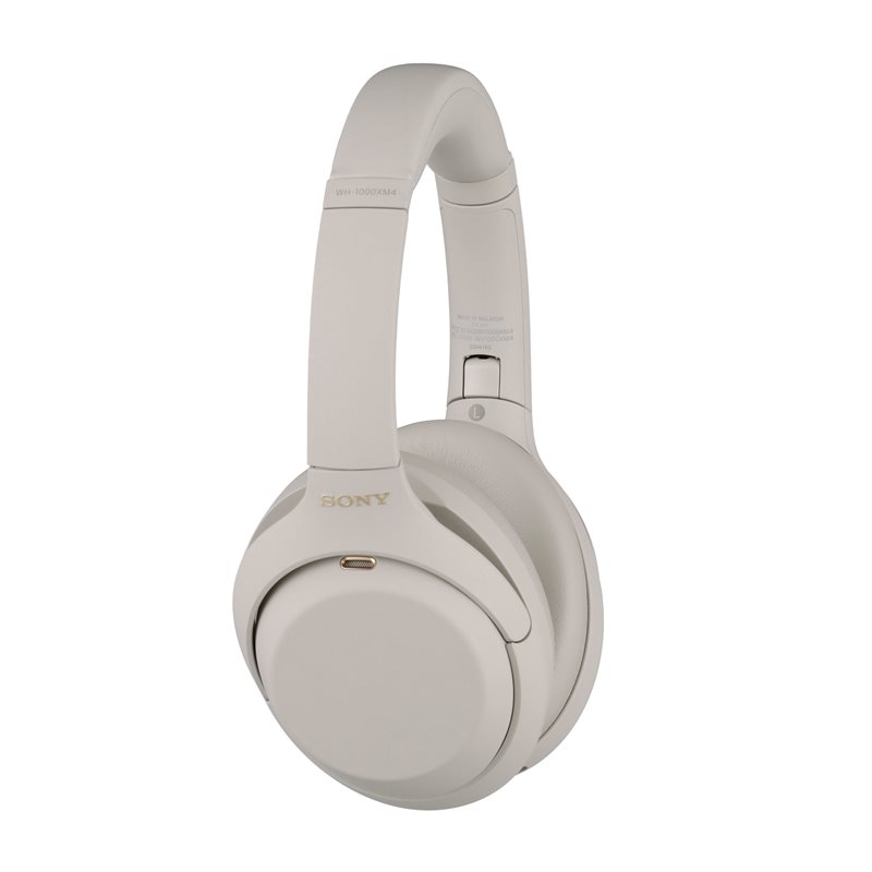Sony WH-1000XM4 Wireless Noise-Canceling Headphones - Silver